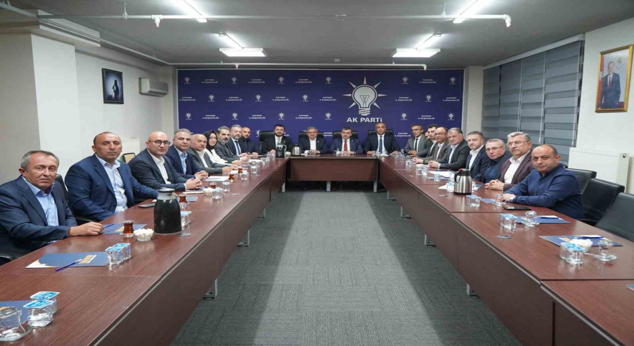 AK Parti Kayseri Teşkilatında istişare ve dayanışma ruhu hakim