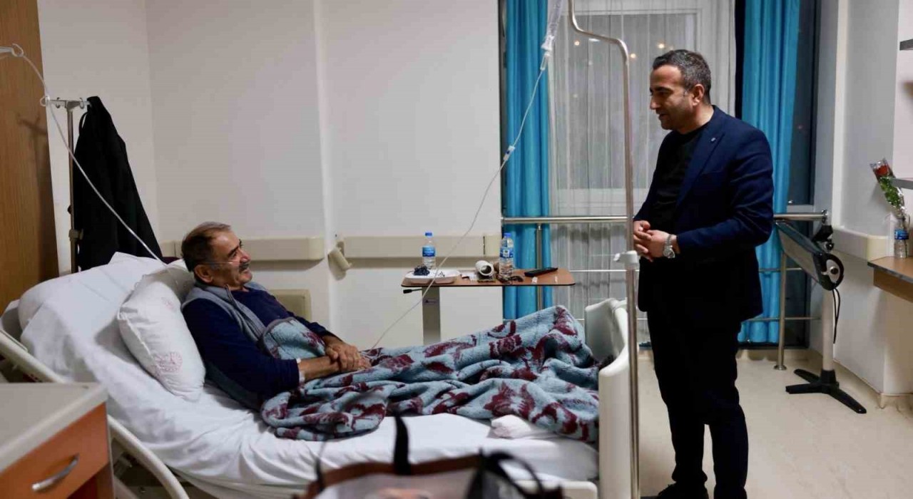 Akçadağ Belediye Başkanı Ulutaştan Hastane ziyareti