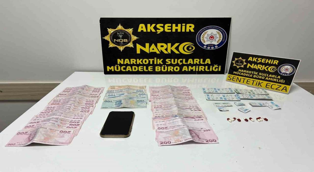 Akşehirde polisten uyuşturucu operasyonu: 1 gözaltı