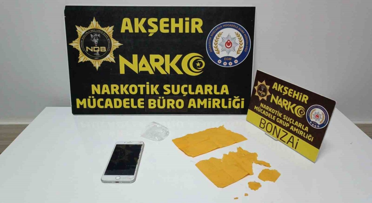 Akşehirde uyuşturucu operasyonu: 2 tutuklama