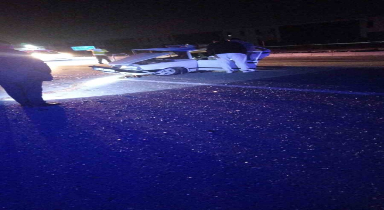 Akyurtta trafik kazası: 2 kişi yaralandı