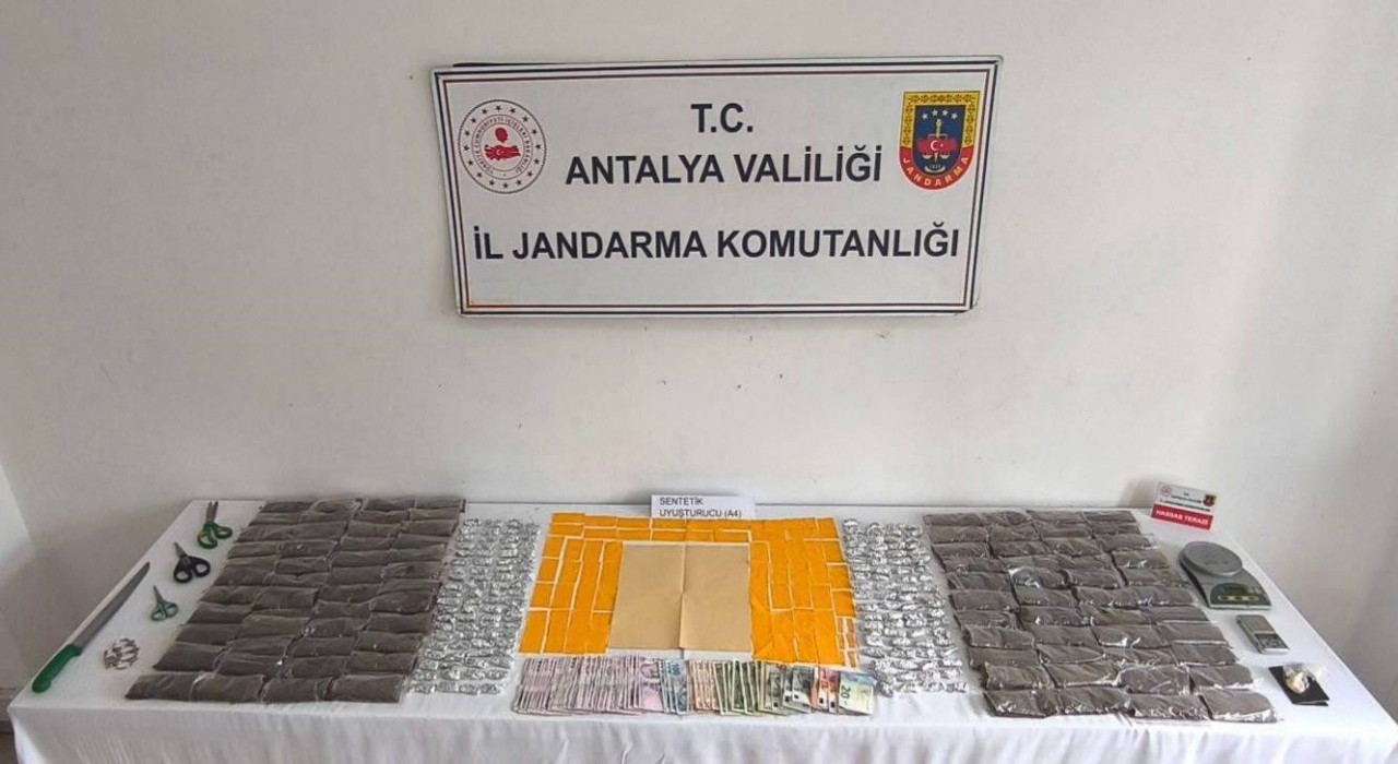 Alanyada uyuşturucu operasyonu: 2 tutuklama