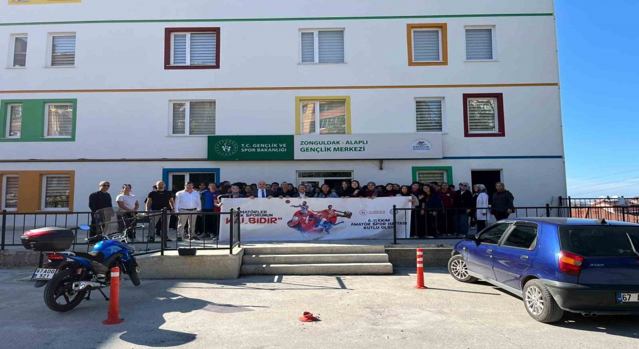 Alaplıda Amatör Spor Haftası coşkusu