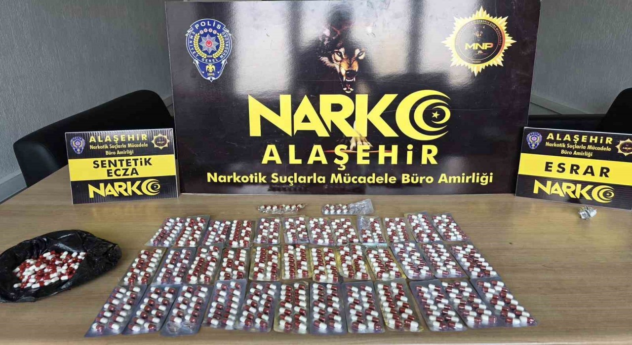 Alaşehir polisi uyuşturucu tacirlerine göz açtırmıyor