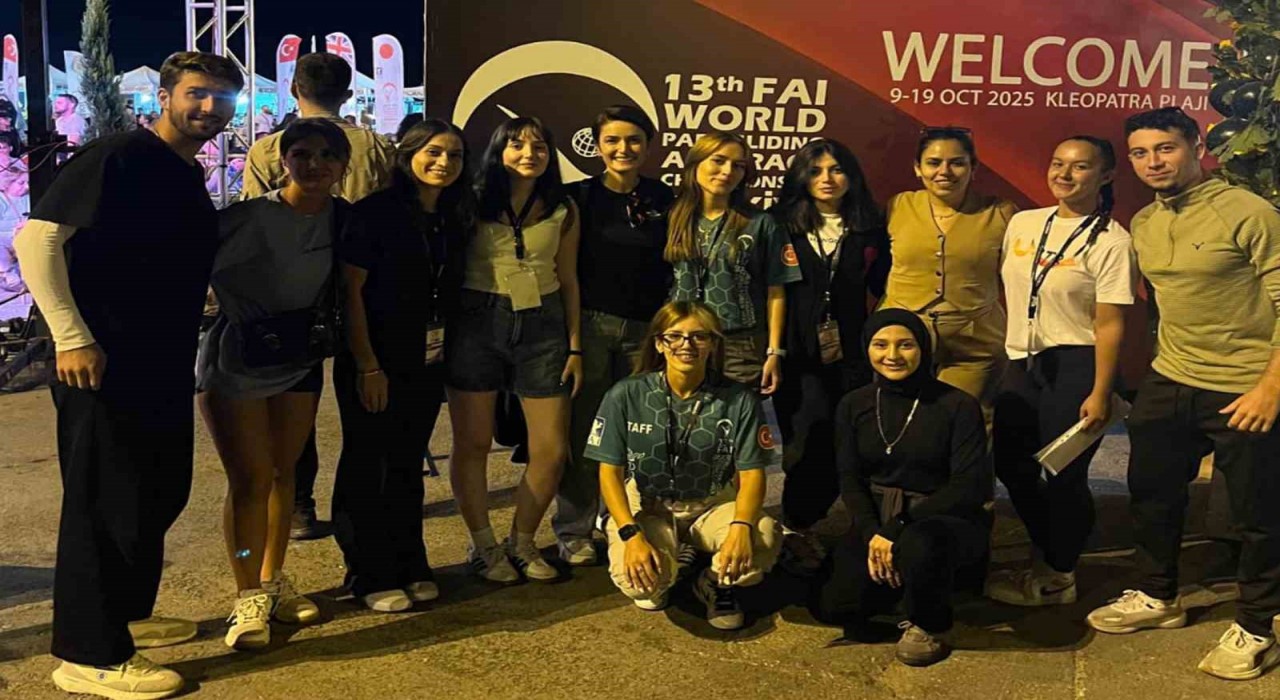 ALKÜ, 13. Dünya Yamaç Paraşütü Hedef Şampiyonasında önemli rol üstlendi