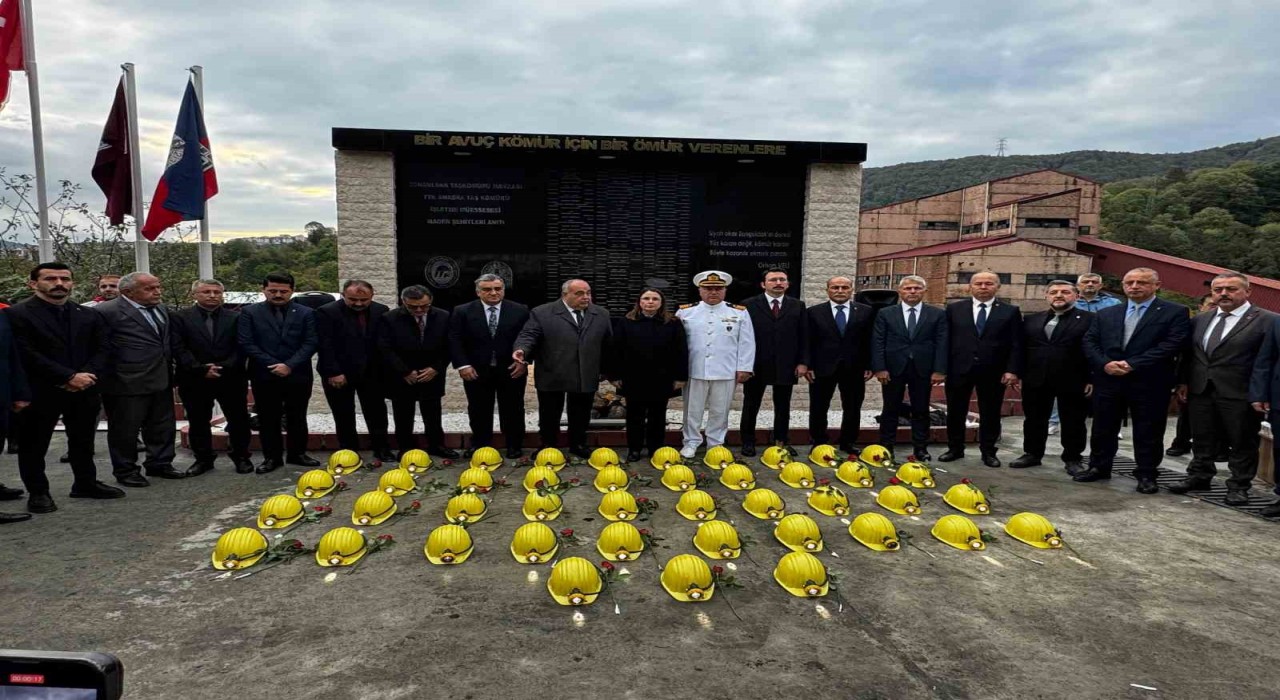 Amasradaki patlamada ölen madenciler unutulmadı