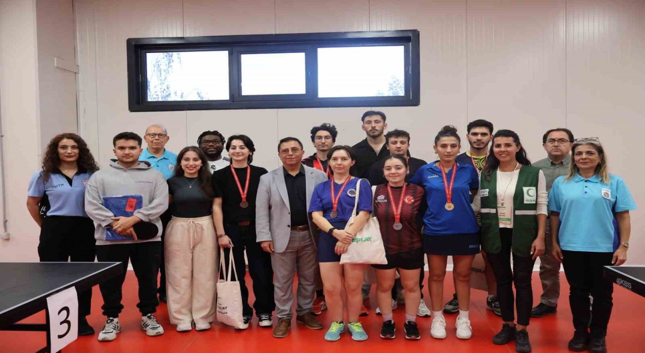 Anadolu Üniversitesinde masa tenisi heyecanı