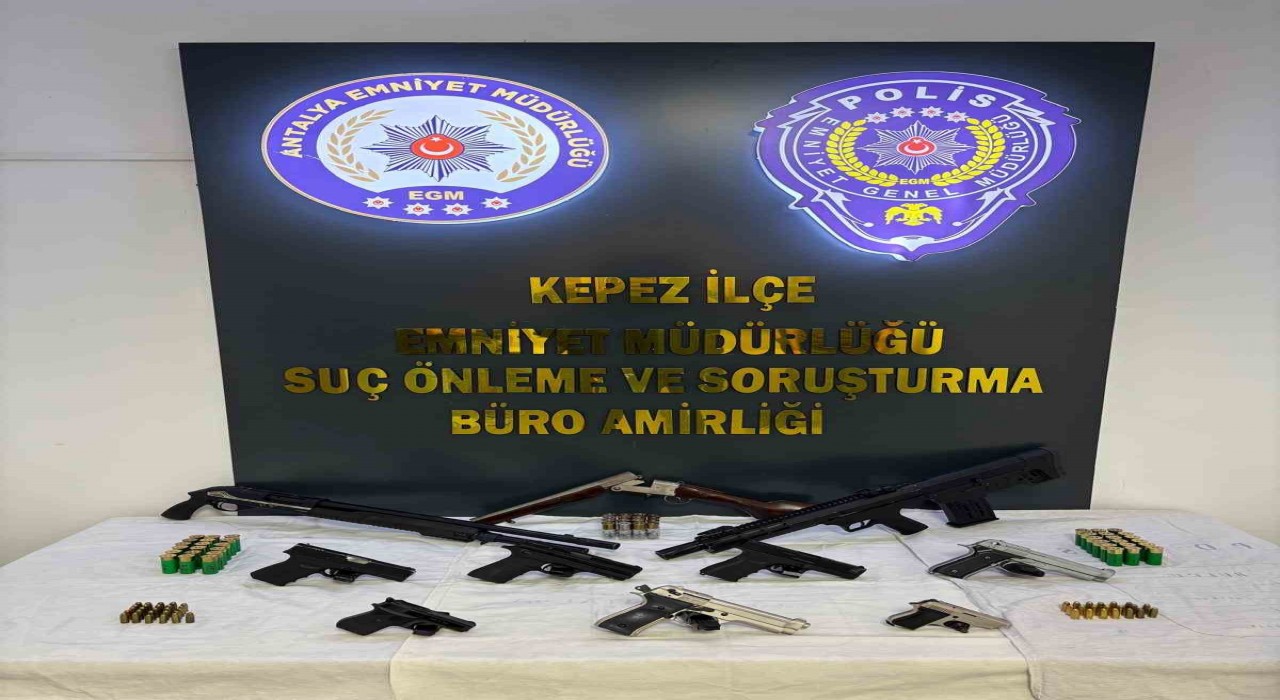 Antalyada Şafak 07 Huzur-6 operasyonu: 30 adrese eş zamanlı baskın