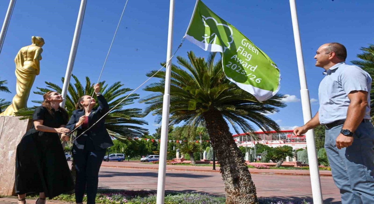 Antalyaya Yeşil Bayrak onuru: Atatürk Kültür Parkı uluslararası ödüle layık görüldü