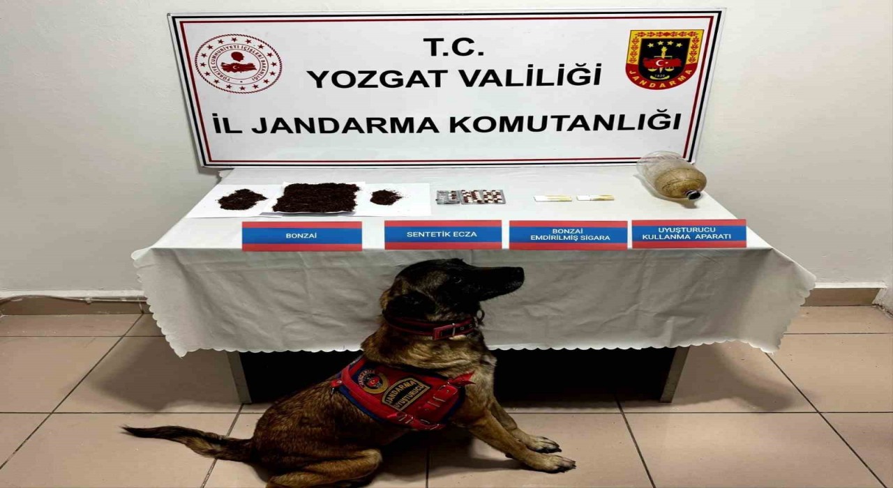 Arama yapılan evde uyuşturucu madde ele geçirildi