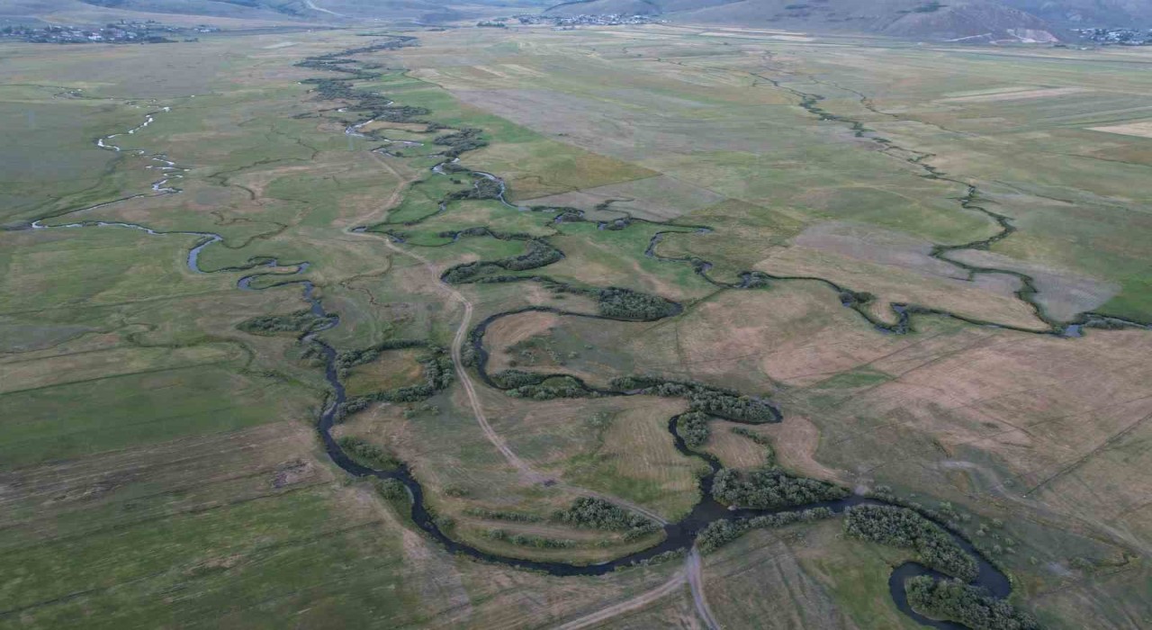 Ardahanda Menderesler havadan görüntülendi