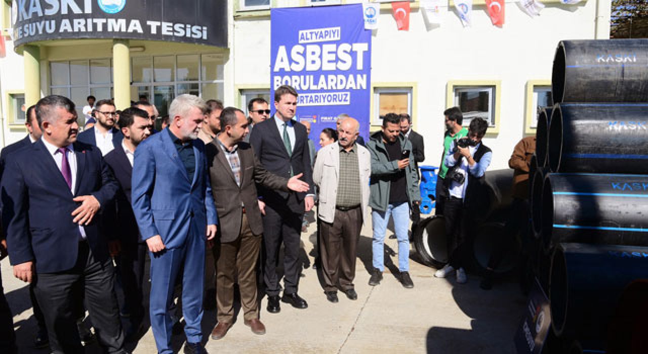 Asbest Borular Tarihe Karışıyor, Sağlıklı Altyapı Geliyor