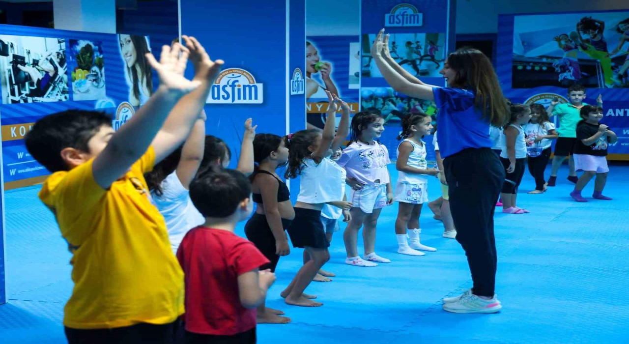 ASFİMde çocuklar sporla büyüyor