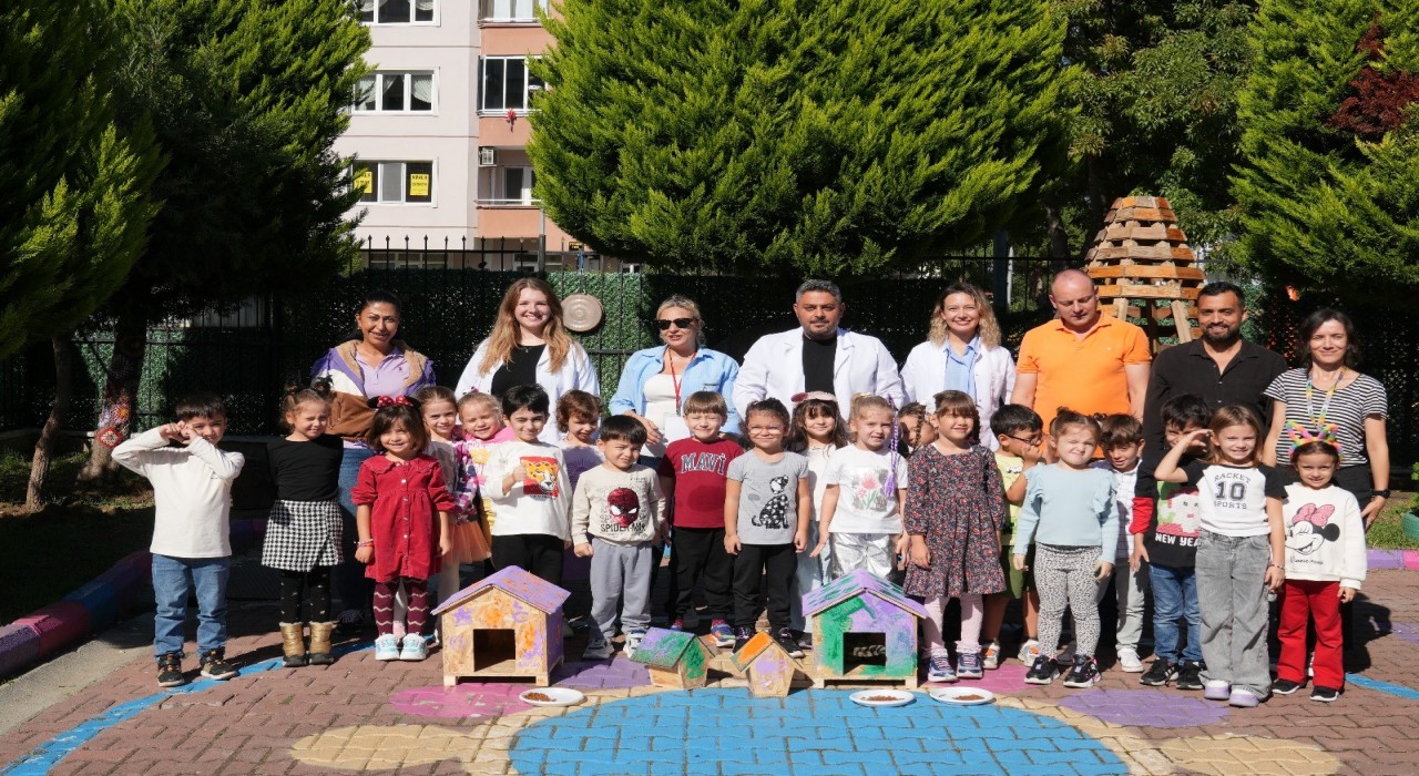 Atakumda sokak hayvanları için farkındalık etkinliği