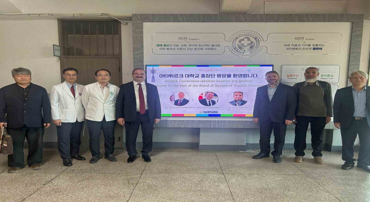 Atatürk Üniversitesinden Güney Korede stratejik iş birliği ziyaretleri