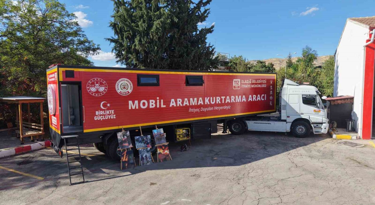 Atıl durumdaki tır dorsesi ‘Mobil Arama Kurtarma aracına dönüştürüldü