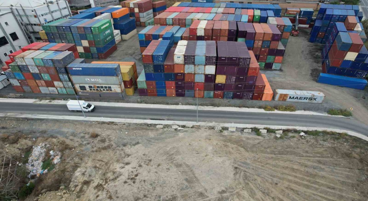 Avcılarda korkutan konteyner kuleleri