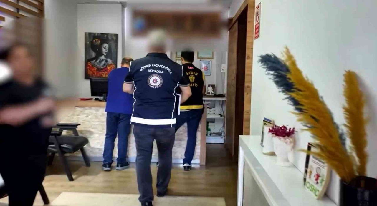 Aydın polisi masaj salonlarını mercek altına aldı: Yarım milyon lira cezai işlem uygulandı