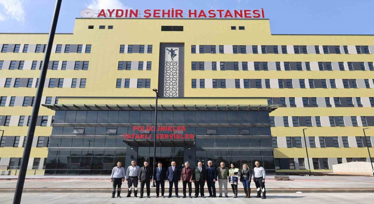 Aydın Şehir Hastanesinde son hazırlıklar yapılıyor