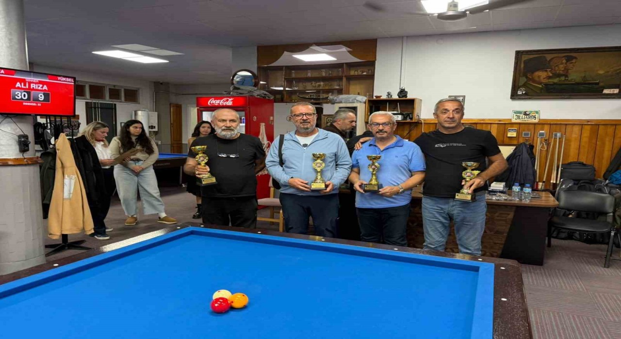 Aydında bilardoculardan ‘Vefa turnuvası