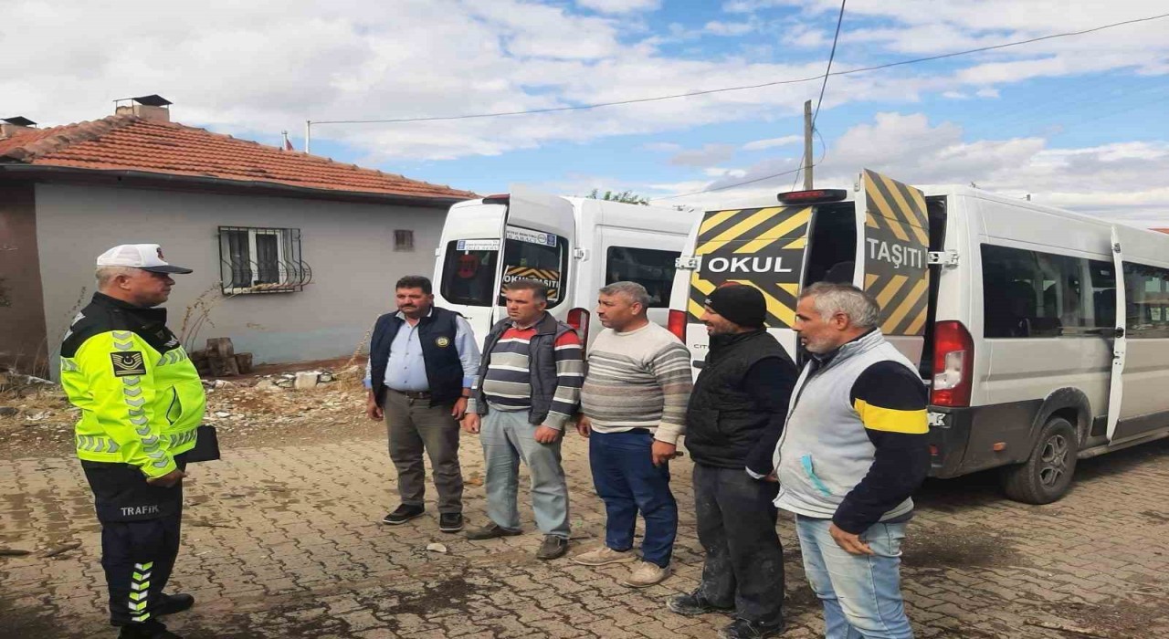 Aydında okul servisleri denetlendi