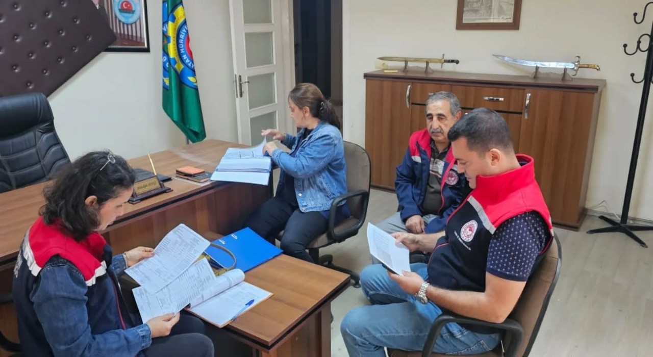 Aydında tarım danışmanlarının çalışmaları denetlendi