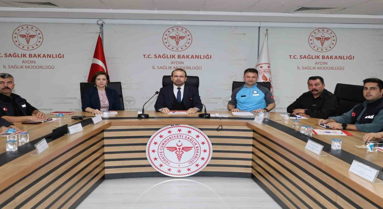 Aydında Yerel Düzey Sağlık Çalışma Grubu Saha Tatbikatı hazırlıkları başladı