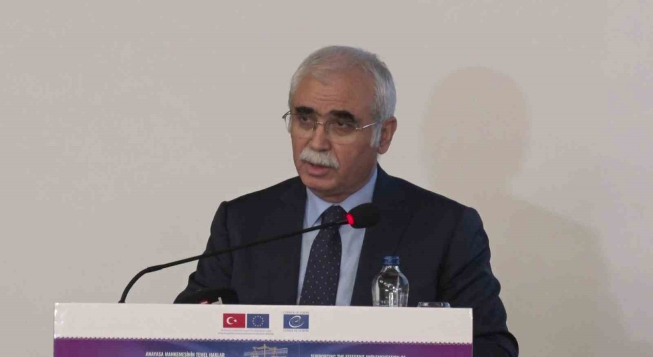 AYM Başkanı Özkaya: Adalet terazisi, hakim ve savcıların elindedir. Bu terazi, dünyadaki en hassas terazidir