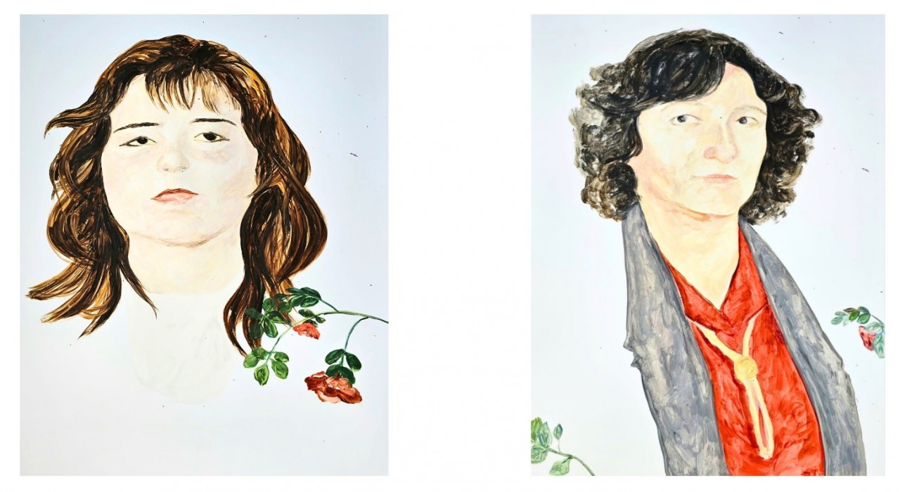 Aynı gülün yanında adlı kişisel resim sergisi yayında