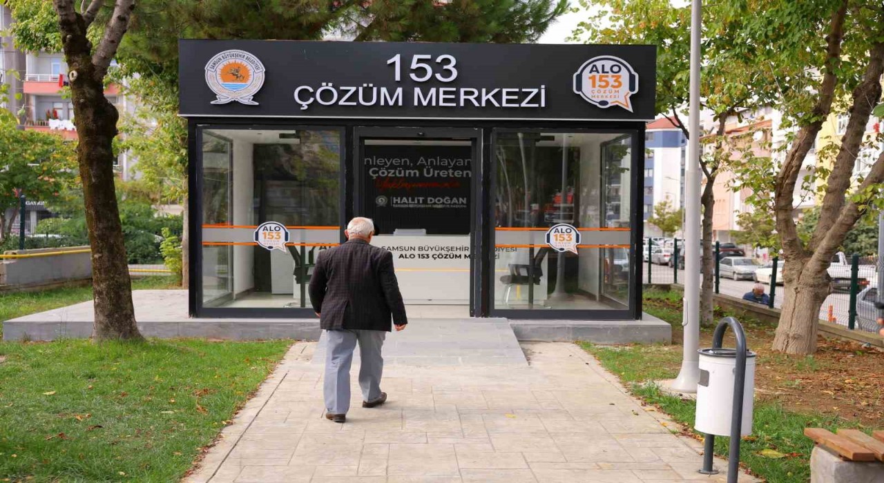 Bafrada 153 Çözüm Merkezi açıldı