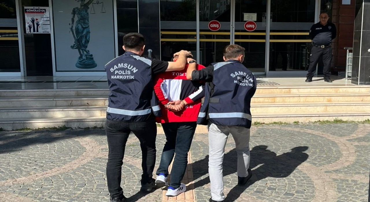 Bafrada uyuşturucu operasyonuna 1 tutuklama