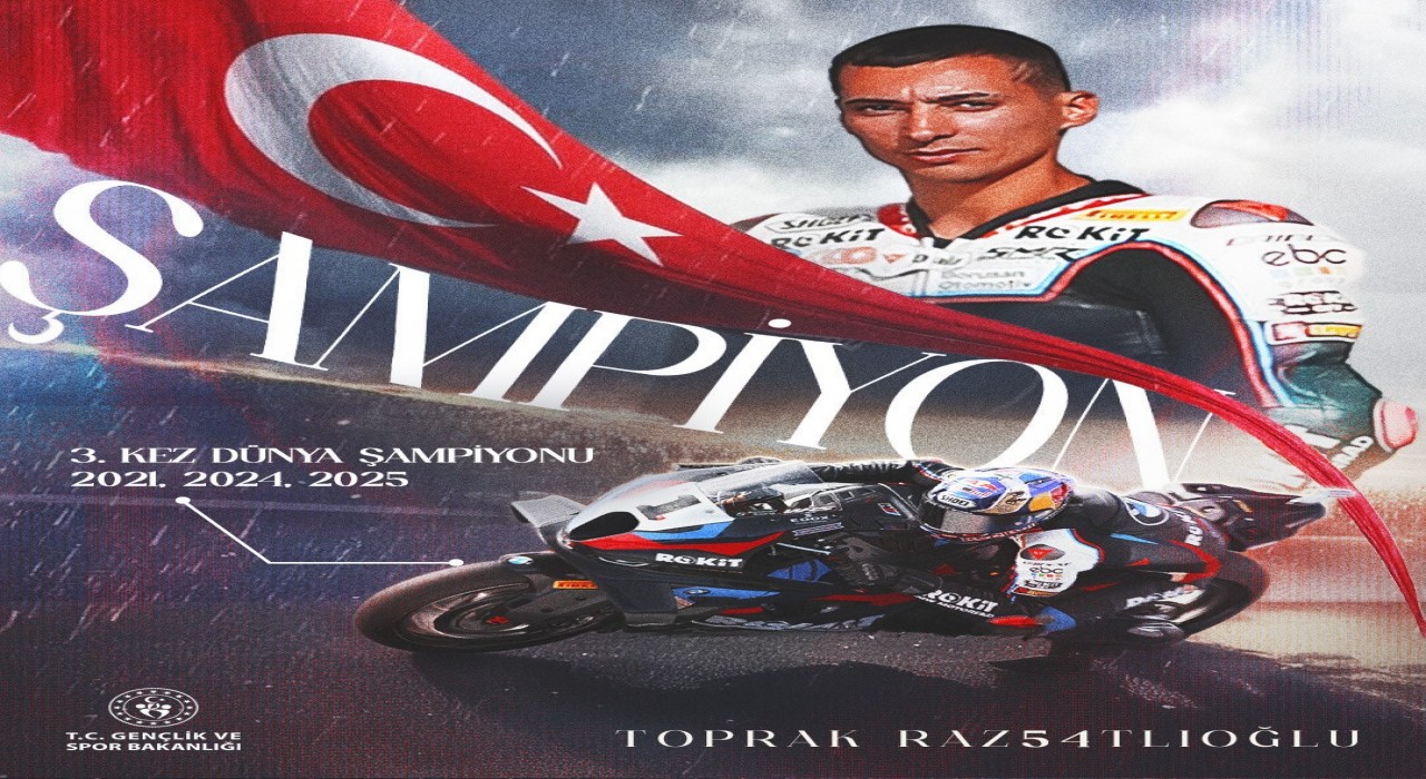 Bakan Baktan Toprak Razgatlıoğluna tebrik