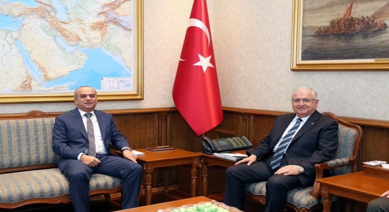 Bakan Güler Tacikistanın Ankara Büyükelçisi İmomiyi kabul etti