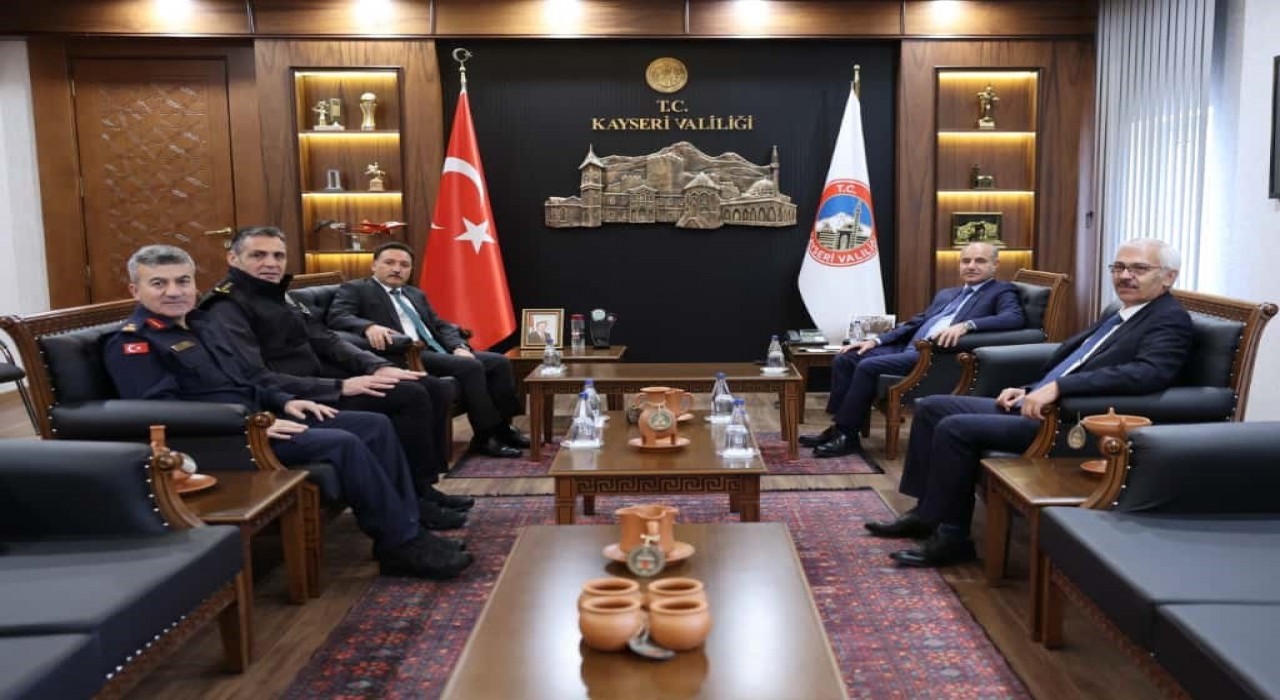 Bakan Yardımcısı Aktaştan Kayseri Valiliğine ziyaret