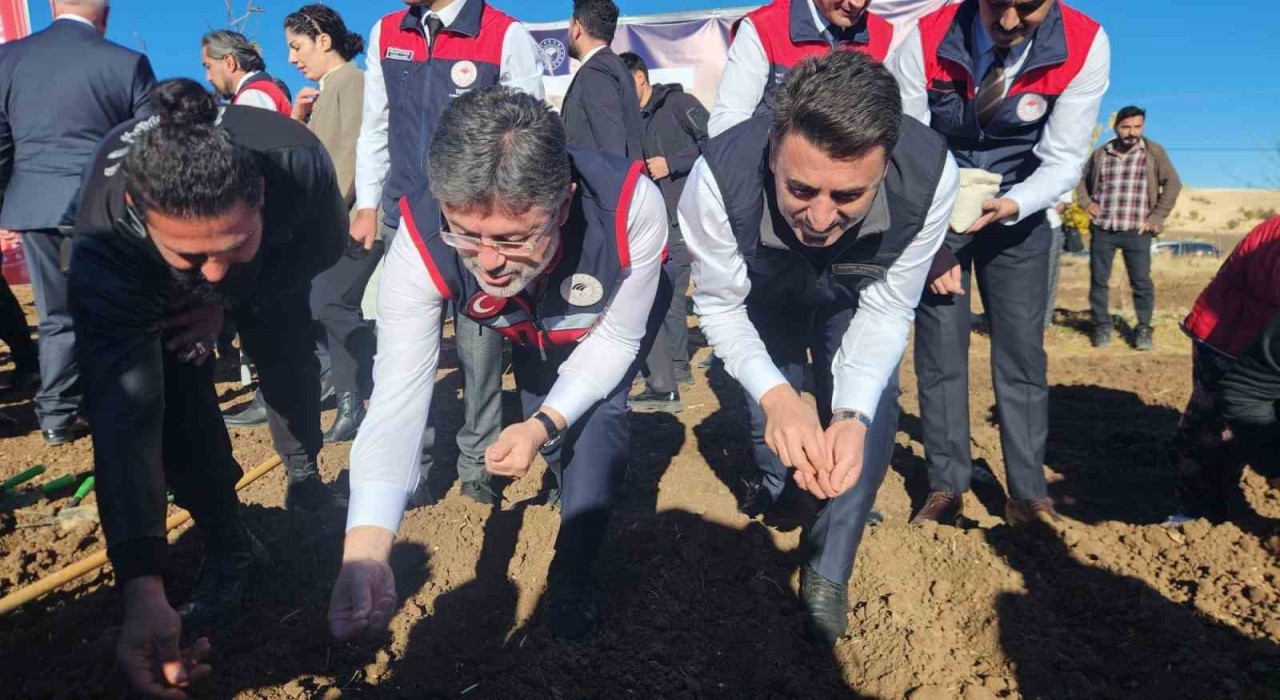 Bakan Yumaklı, Tuncelide dağ sarımsağı ekti, balık yetiştiricileriyle bir araya geldi