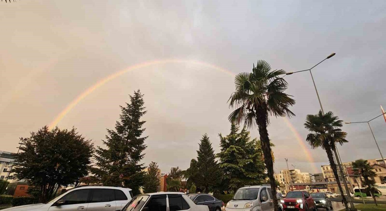Balıkesirde gökkuşağı