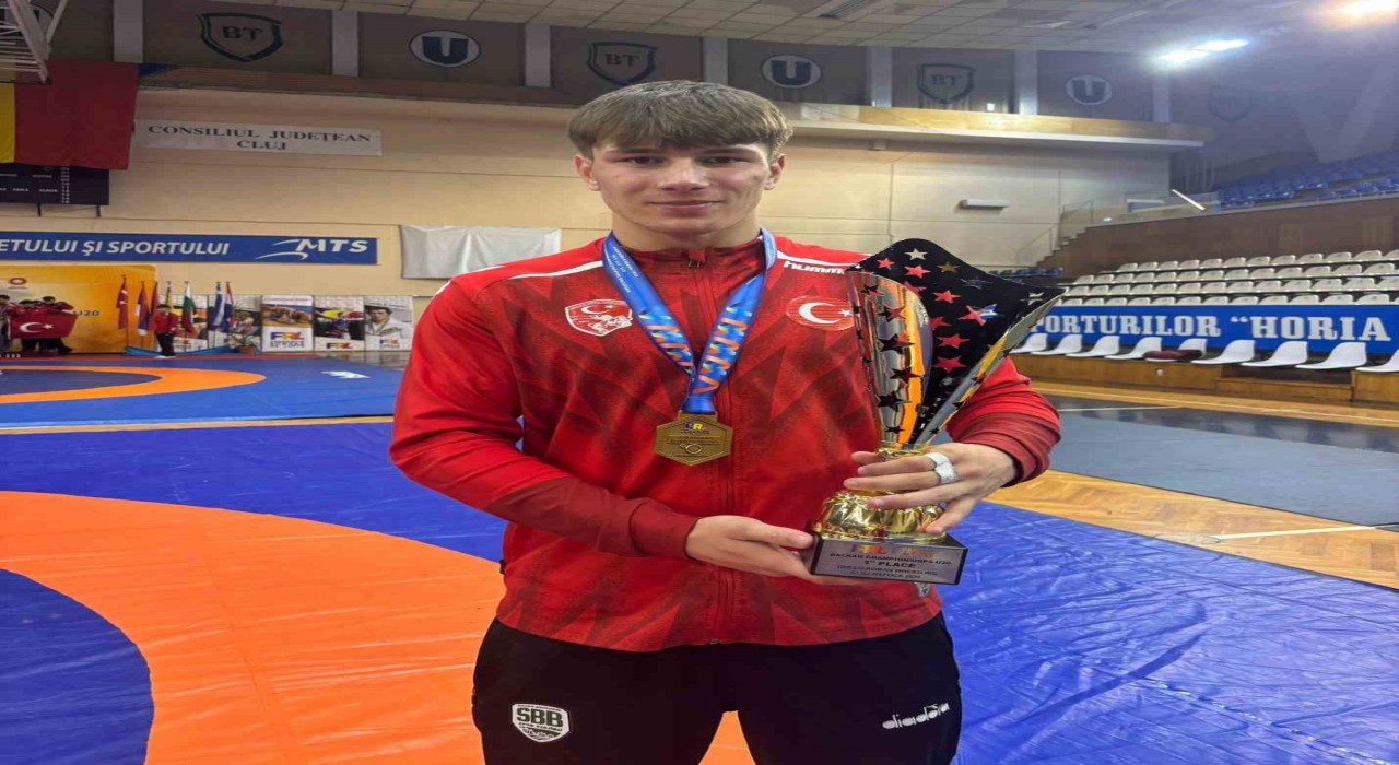 Balkan Şampiyonasında altın madalya Büyükşehirin