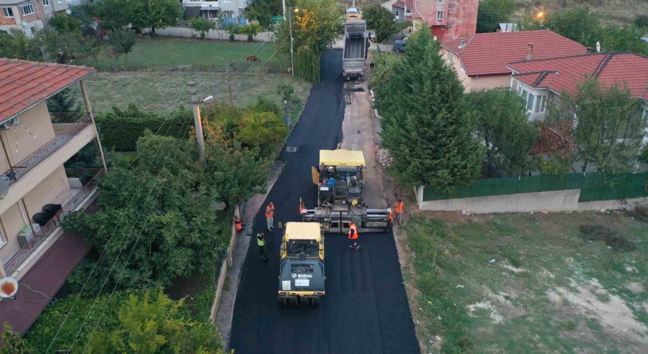 Başiskelede üstyapı çalışmaları sürüyor