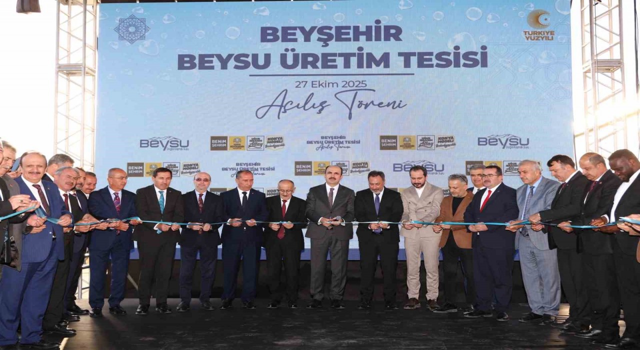 Başkan Altay, Beysunun 1 milyar 130 milyonluk dev tesisini hizmete açtı
