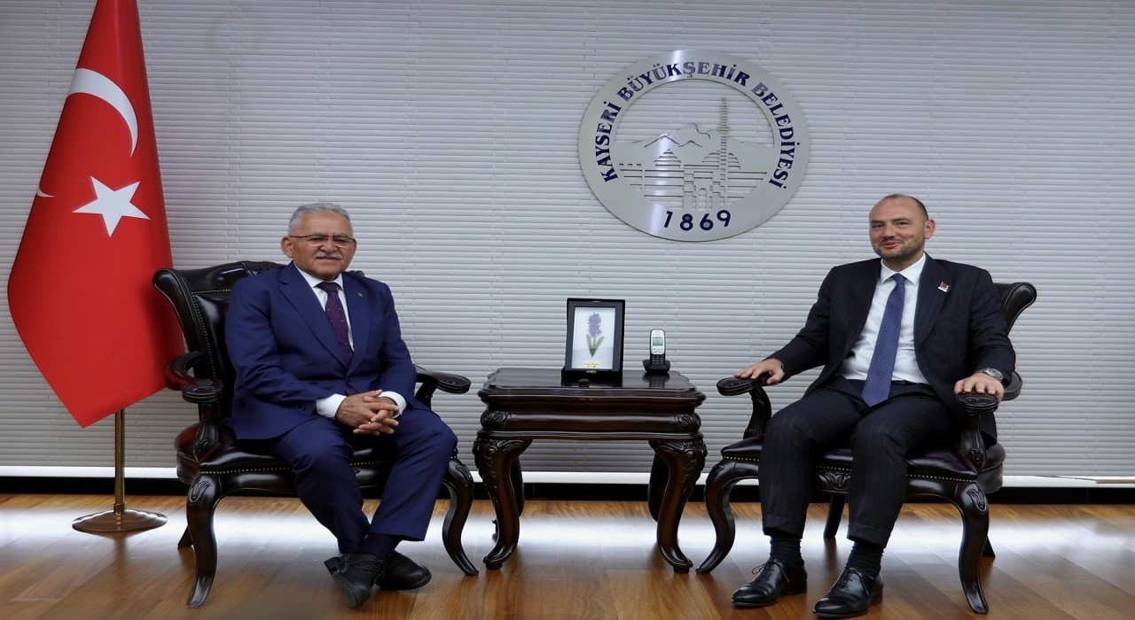 Başkan Büyükkılıç, MÜSİAD Genel Başkanı Özdemiri ağırladı