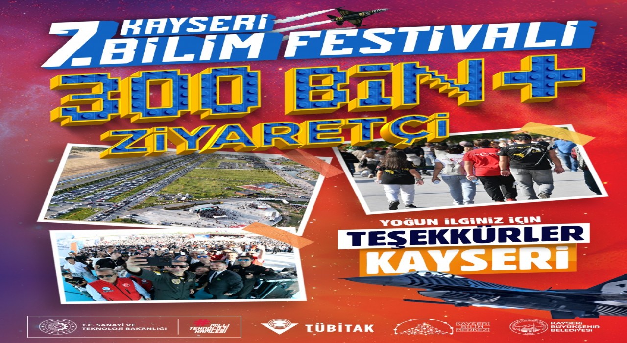 Başkan Büyükkılıçtan Bilim Festivali teşekkürü