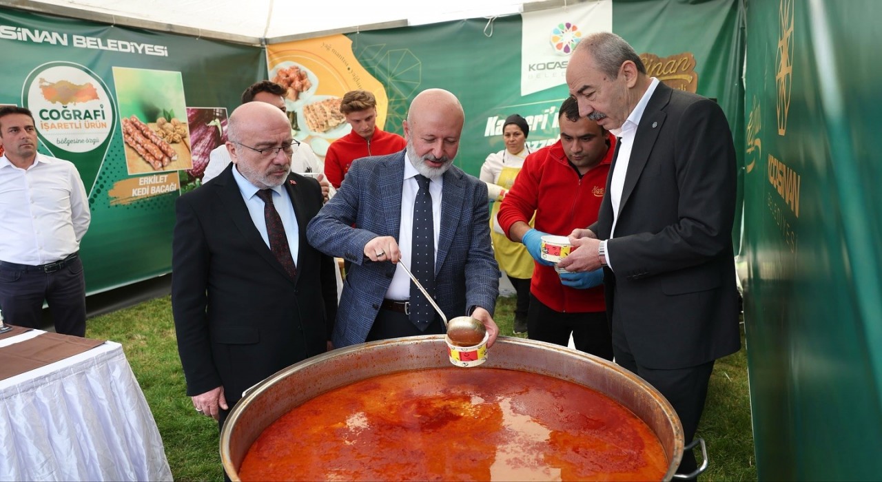 Başkan Çolakbayrakdar: Kayserimiz, yöresel lezzetlerin merkezi ve Türkiyenin gururudur