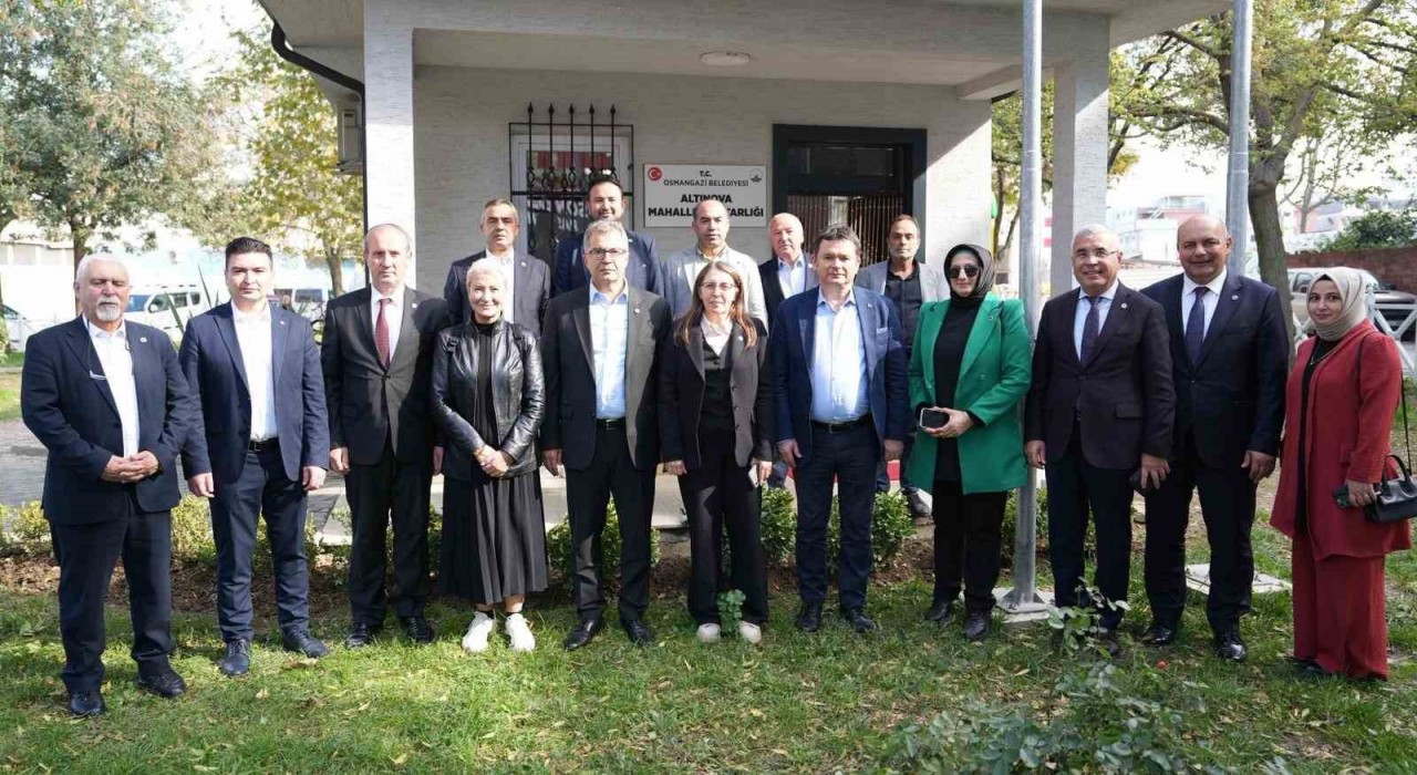 Başkan Erkan Aydından Altınova Mahallesine ziyaret