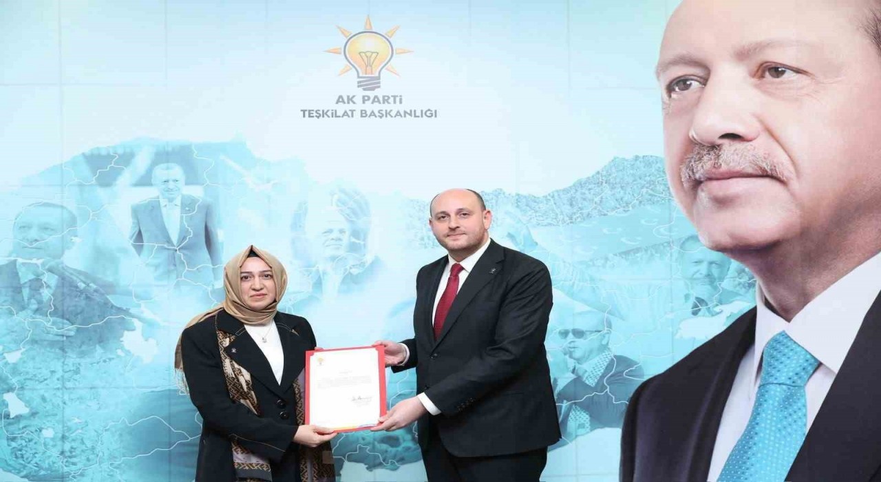 Başkan Özdoğan; Kayserinin ilk kadın ilçe başkanını tebrik etti