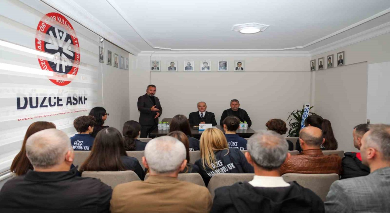 Başkan Özlü Amatör sporun her zaman yanındayız