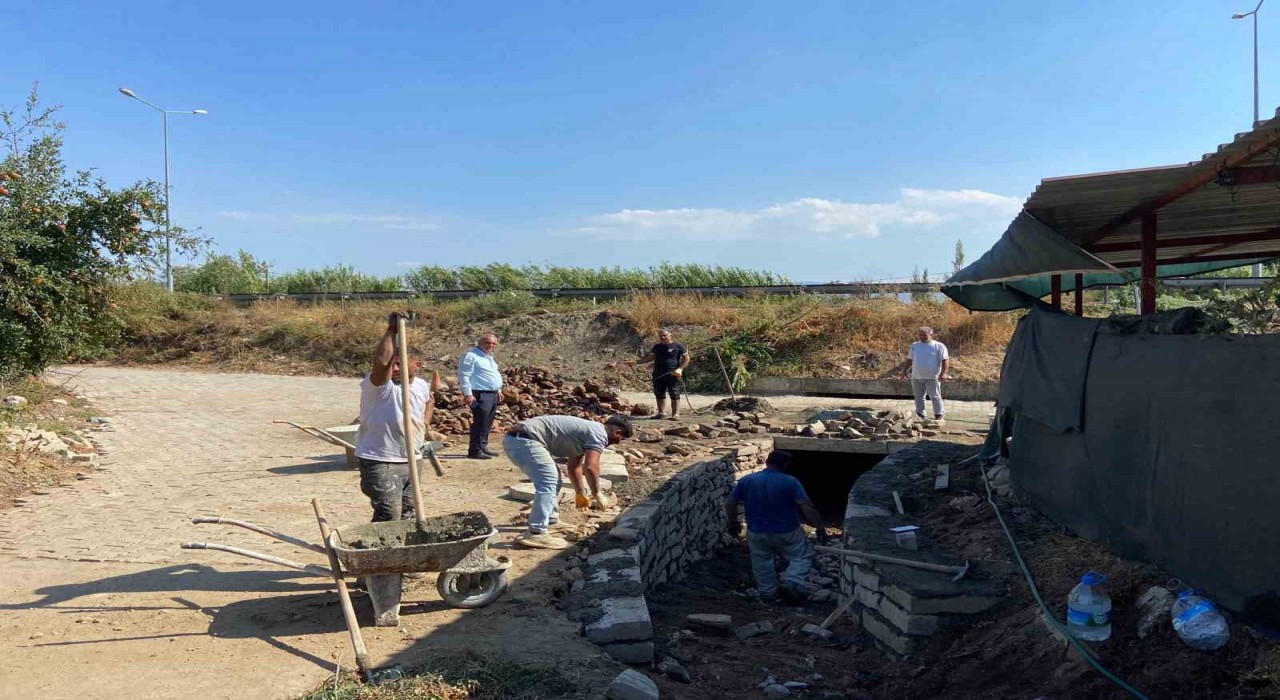 Başkan Yıldırımkaya: Kabacada menfez ve ıslah çalışmaları tamamlandı