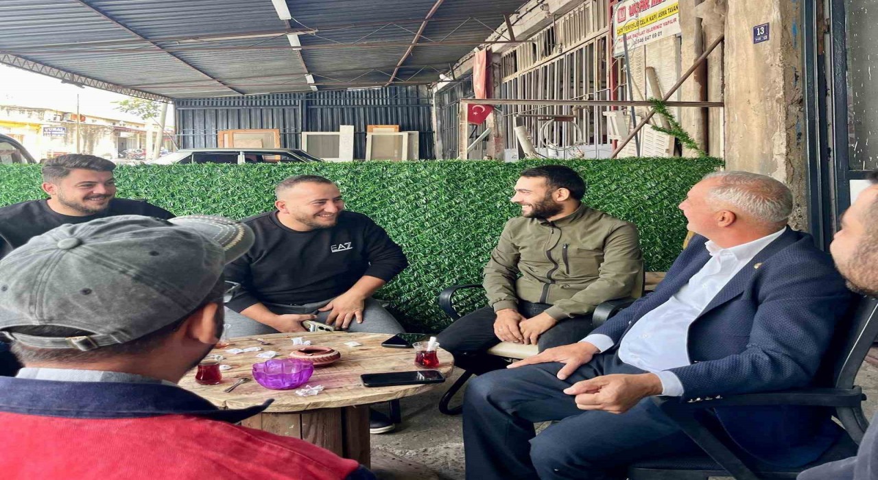 Başkan Yıldırımkaya sanayi esnafıyla buluştu