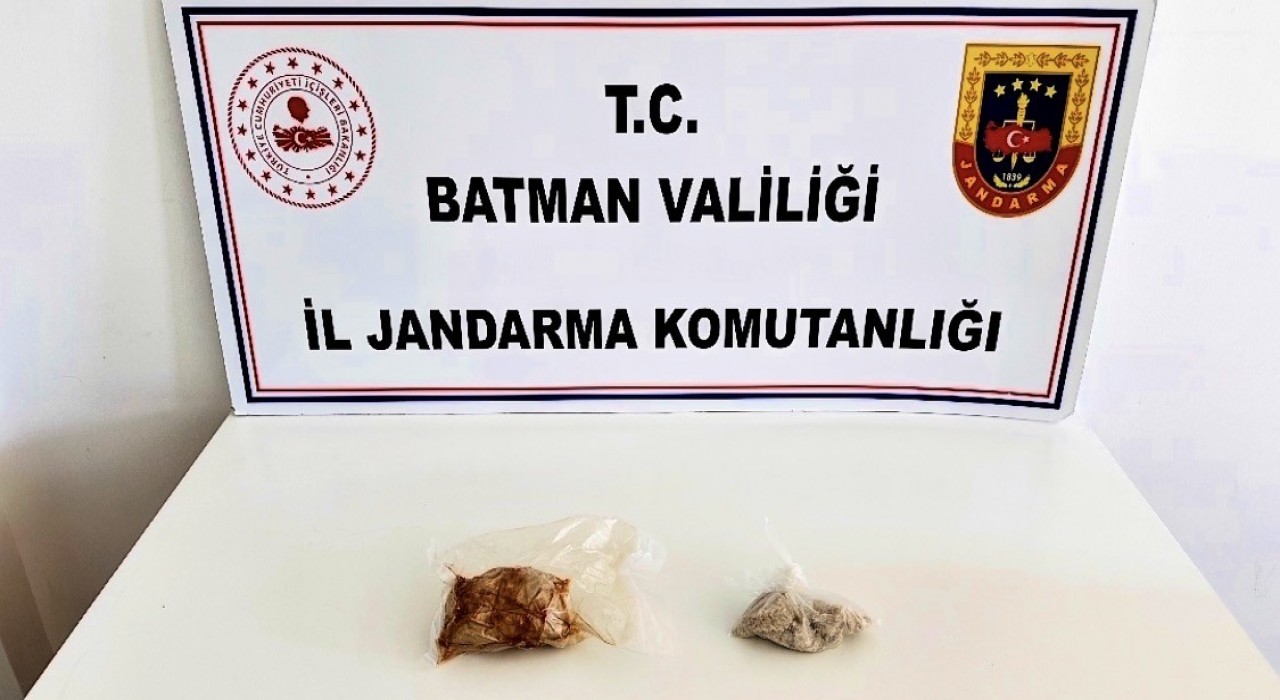 Batmanda jandarmadan 34 milyon liralık uyuşturucu darbesi