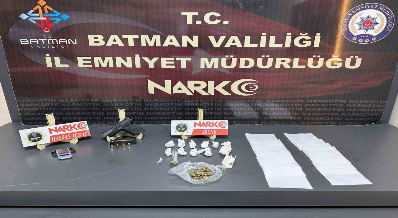 Batmanda torbacı operasyonu: 2 kişi tutuklandı