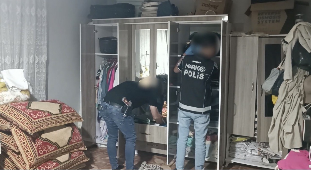 Batmanda uyuşturucu operasyonu: 11 tutuklama
